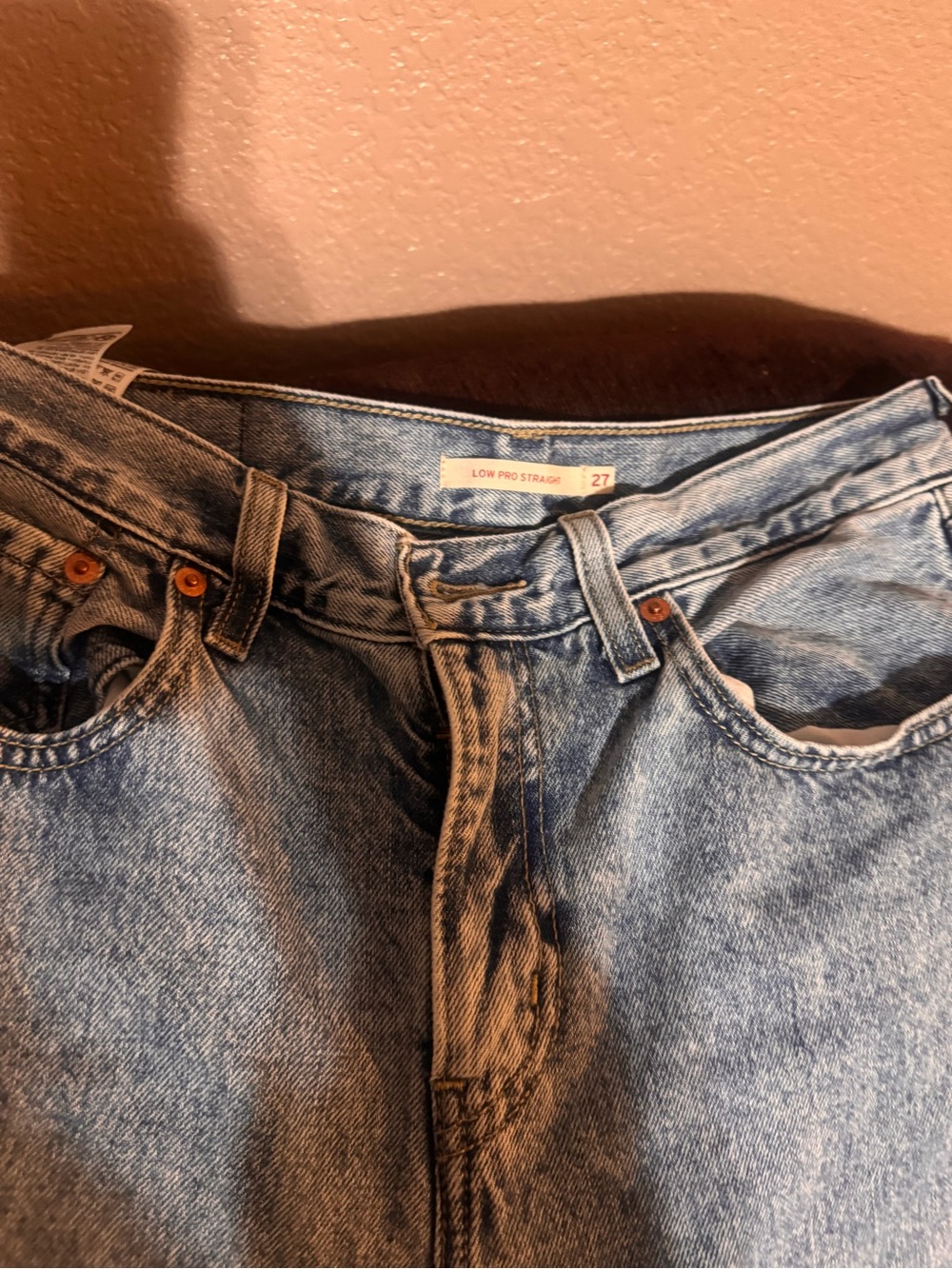Levi's Light blue low pro Straight Women's Jeans